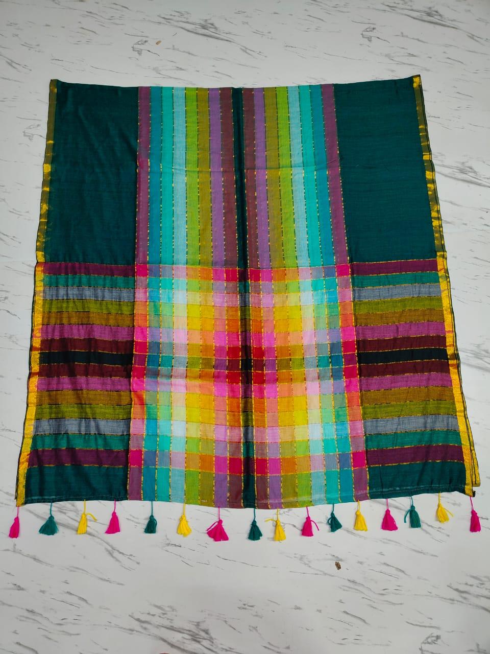 Mulmul Cotton Saree