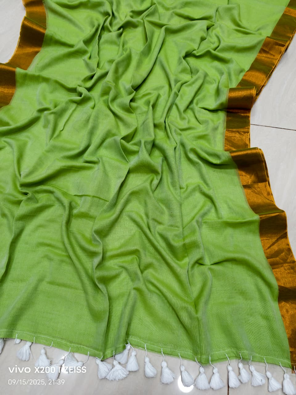 Mahapar Mulmul Cotton Saree