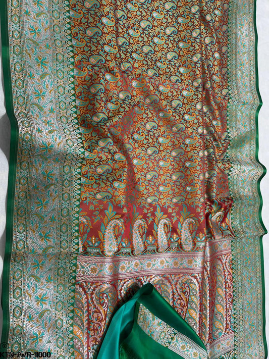 Banarasi Katan Jamawar Silk Saree
