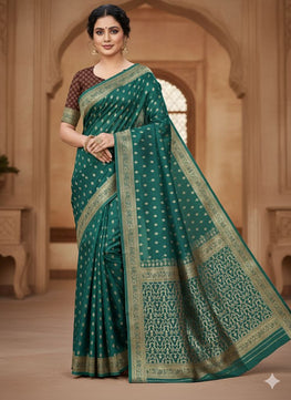 Banarasi Katan Booti Saree