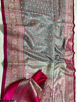 Banarasi Katan Jamawar Silk Saree