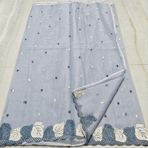 Cotton Kota Embroidery Work Saree