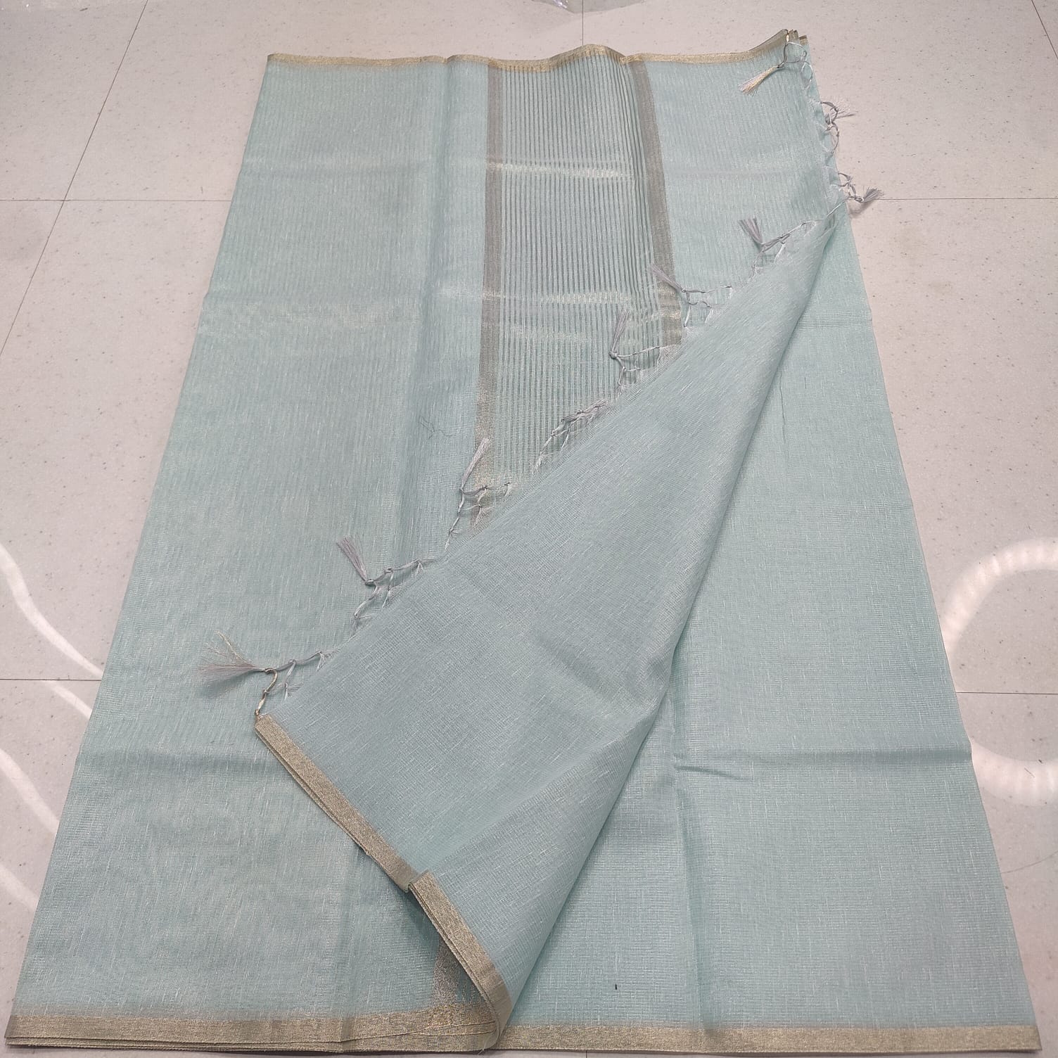 Chanderi Plain Saree