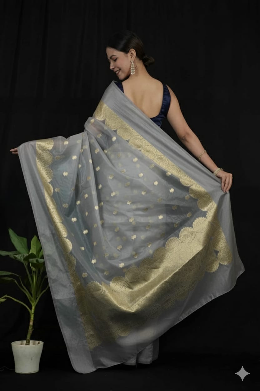 Kora Organza Saree