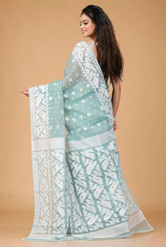 Exclusive Soft Dhakai Jamdani Saree