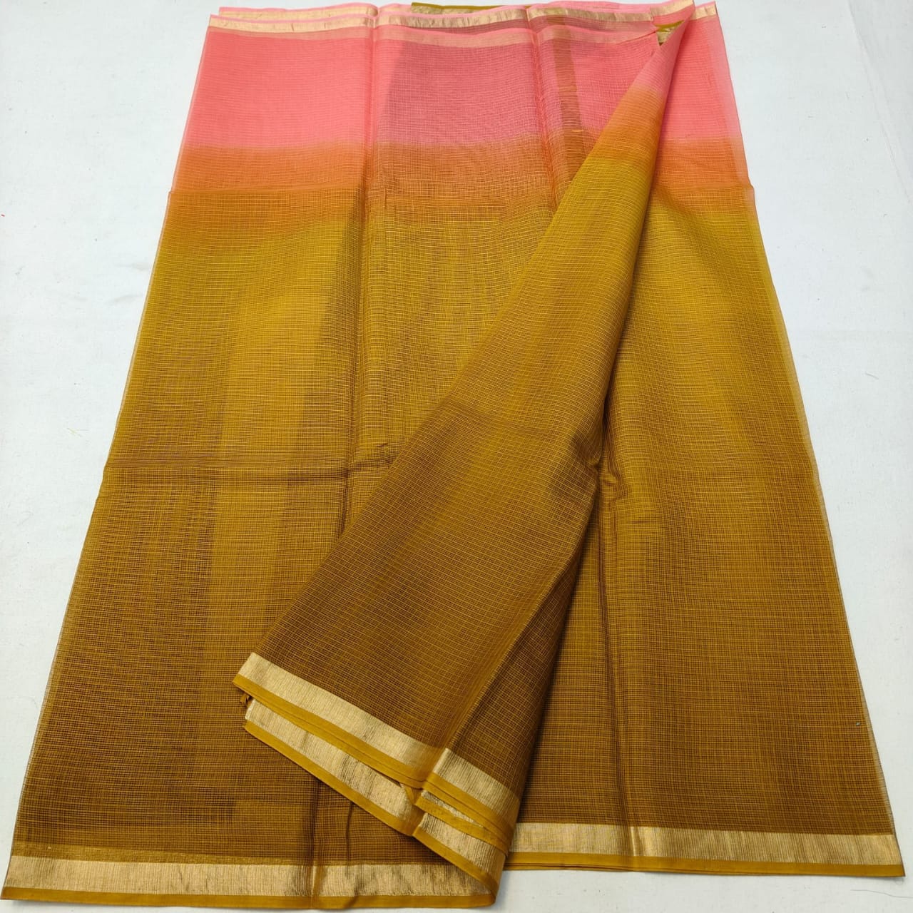 Kota Doria Silk Saree