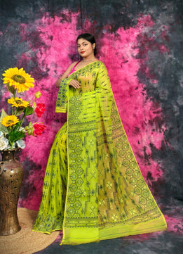 Exclusive Puja Special Jamdani Saree