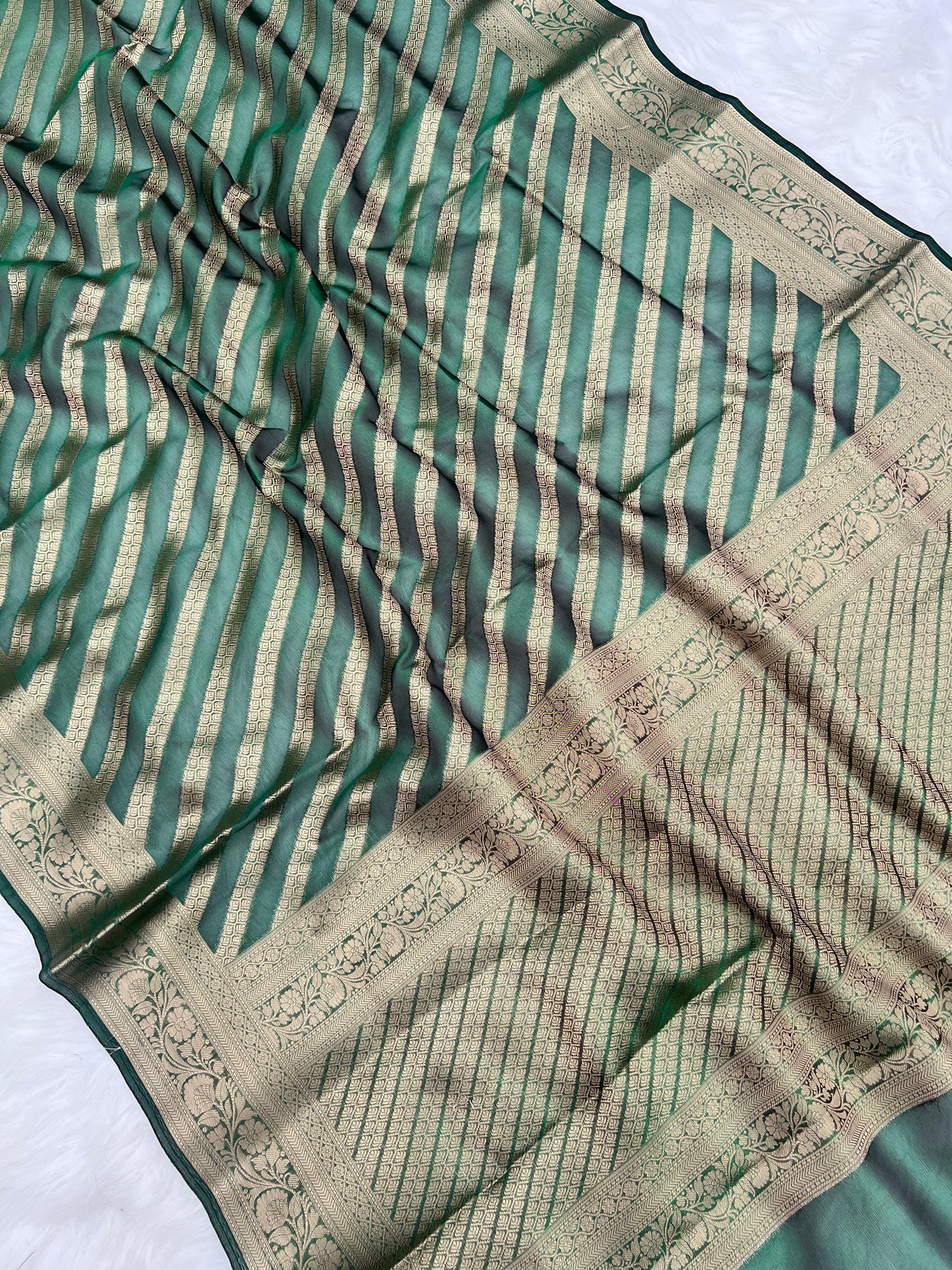 Banarasi Katan Georgette Saree
