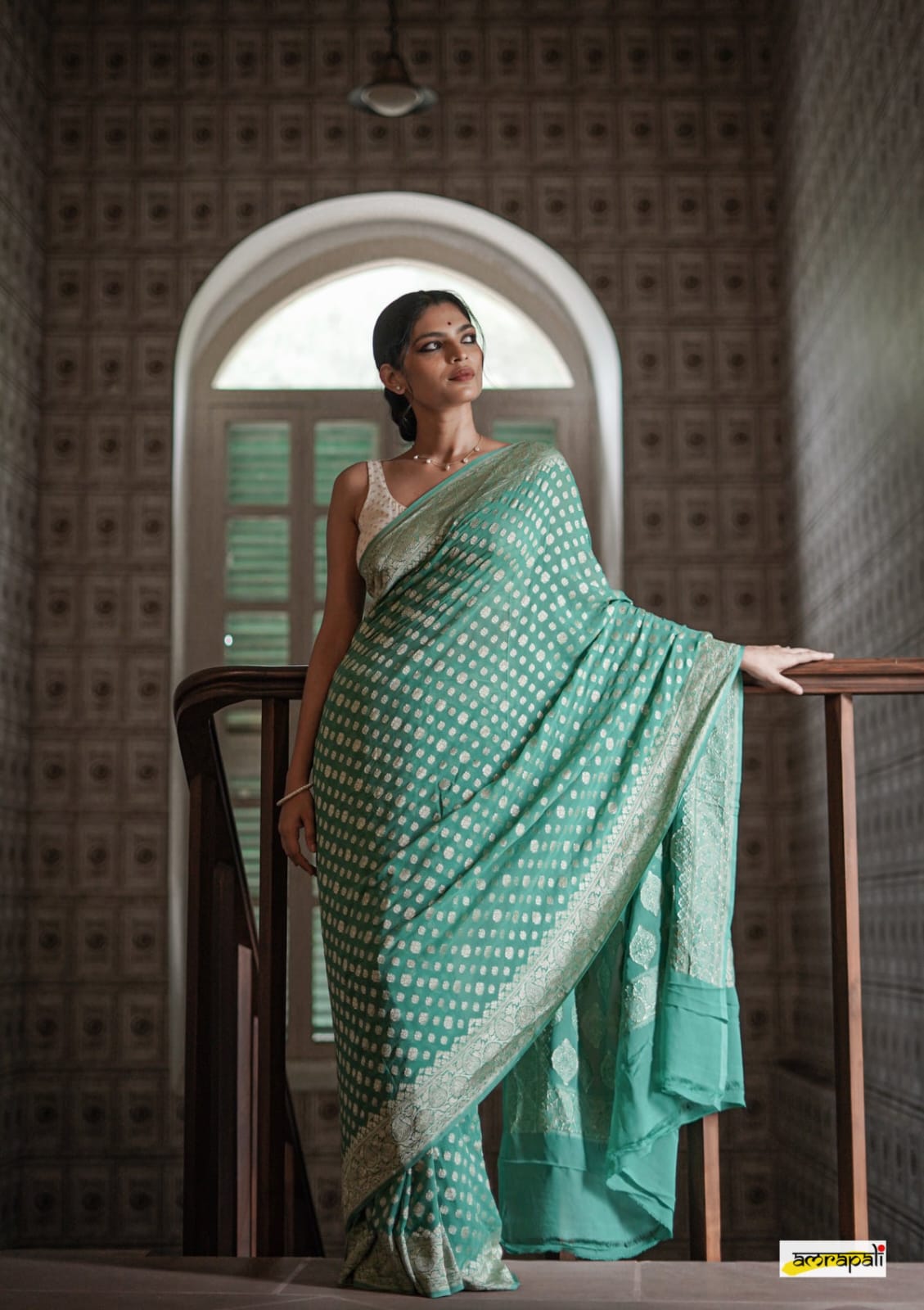 Raw Mango Silk Saree