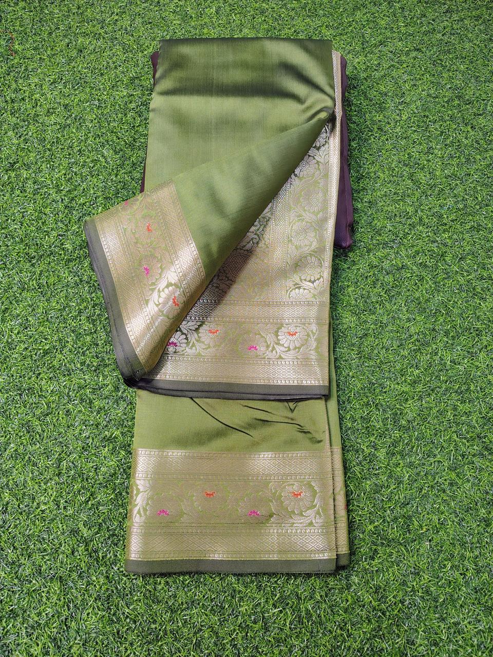 Banarasi Katan Soft Silk Saree