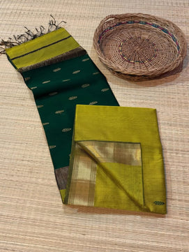 New Cotton Silk Maheshwari Handloom Saree