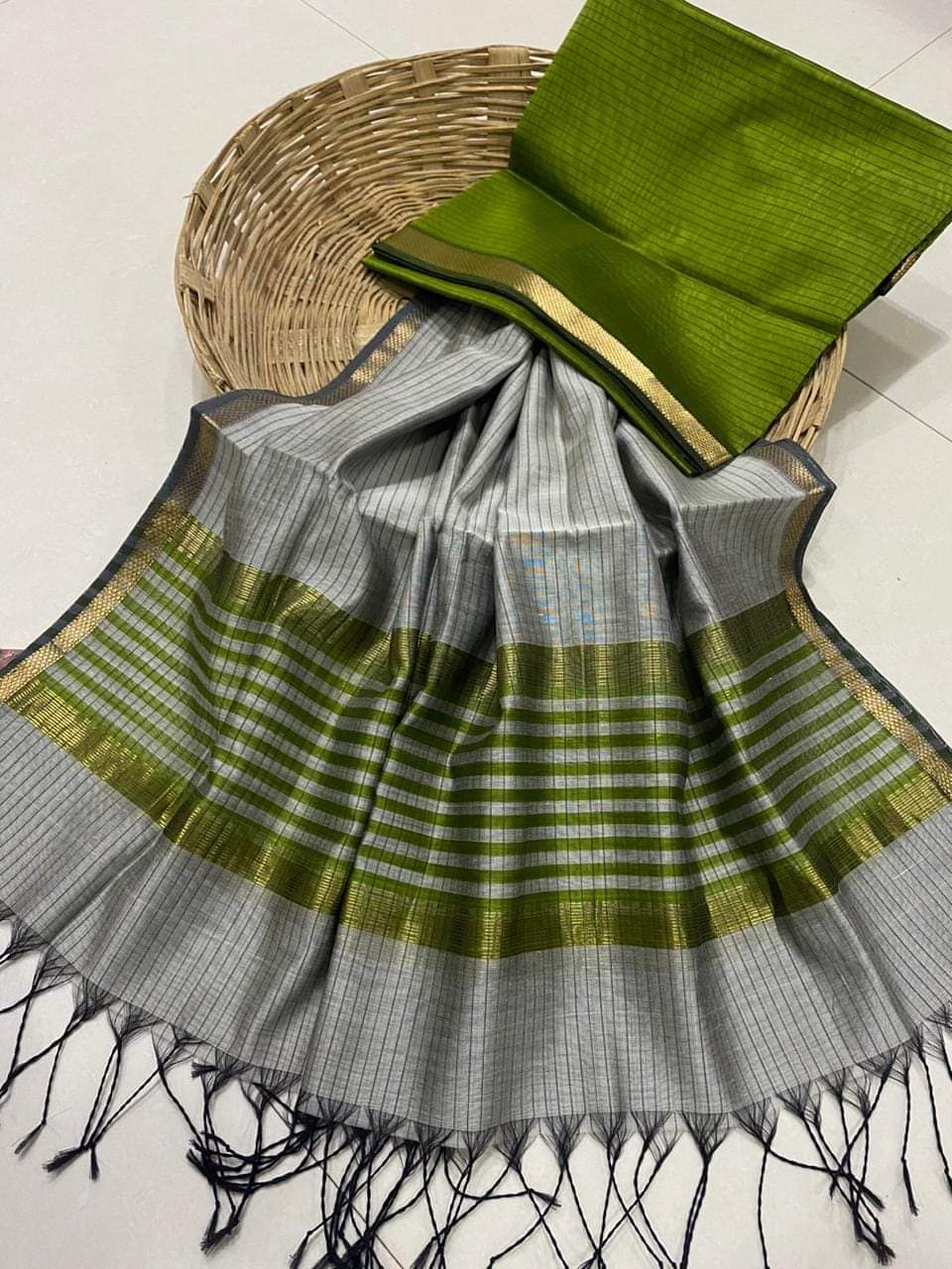 Maheshwari Soft Silk Saree