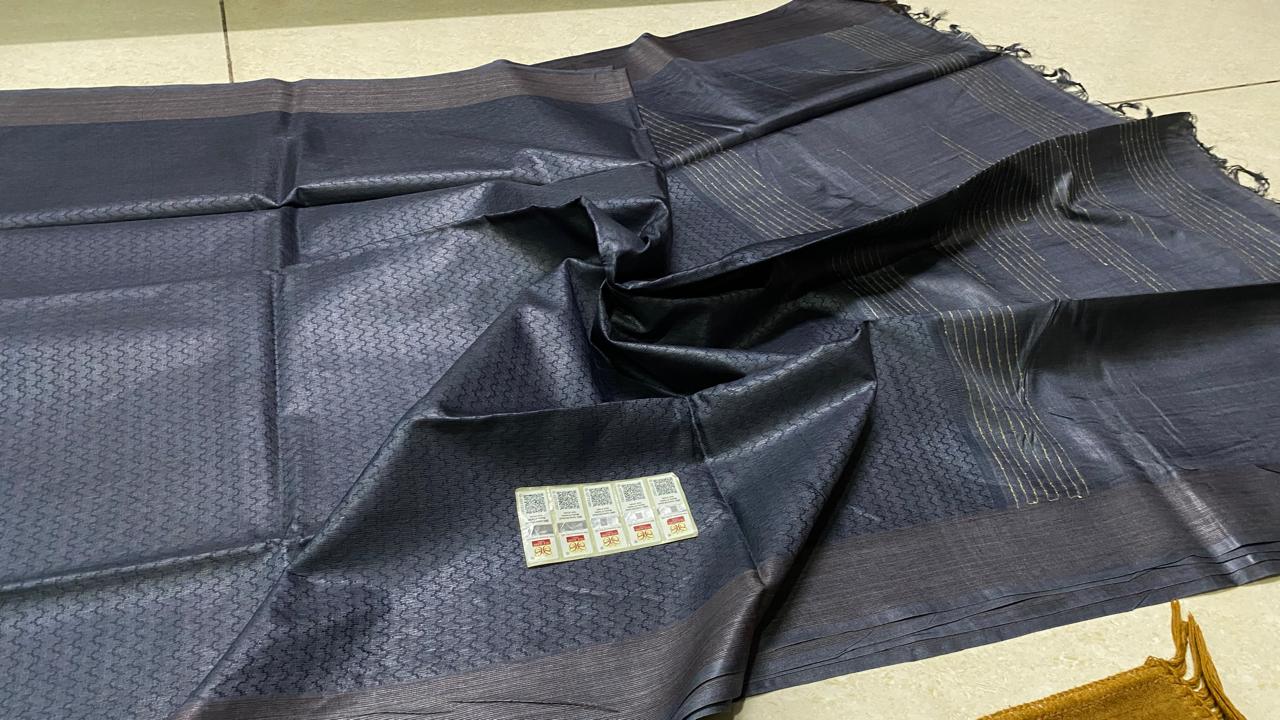 Pure Tussar Silk Saree