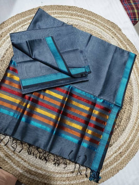 Maheshwari Design Cotton Silk Saree