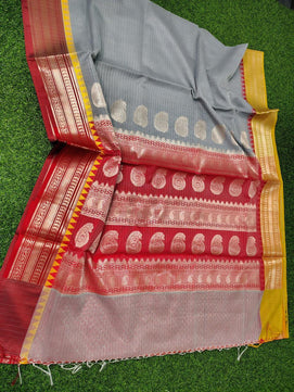 Exclusive Banarasi Kota Check Silk Saree