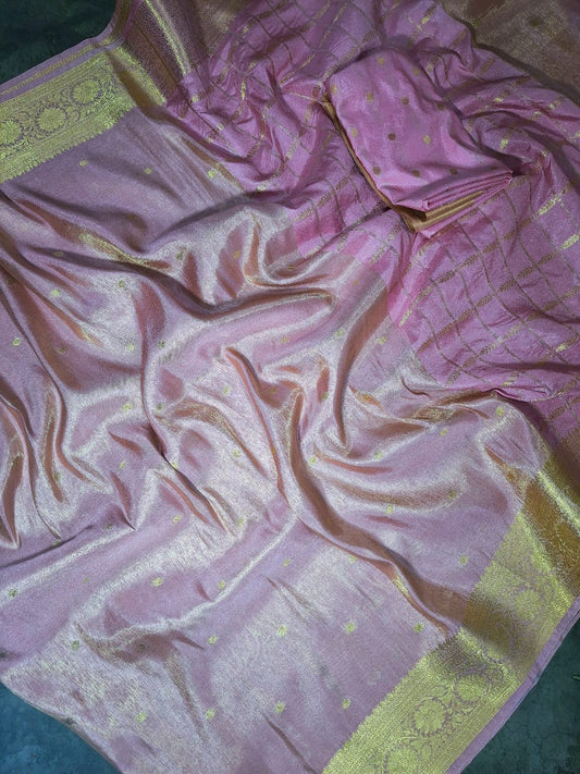 Katan Tissue Silk Saree