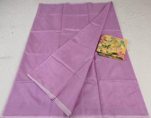 Premium Kota Doria Soft Silk Plain Saree with Embroidery