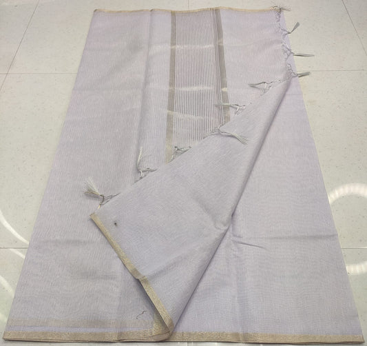 Chanderi Plain Saree