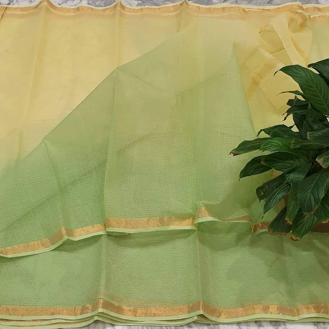 Kota Doria Silk Saree