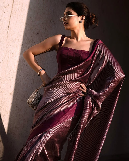 Banarasi Soft Tissue Silk Saree