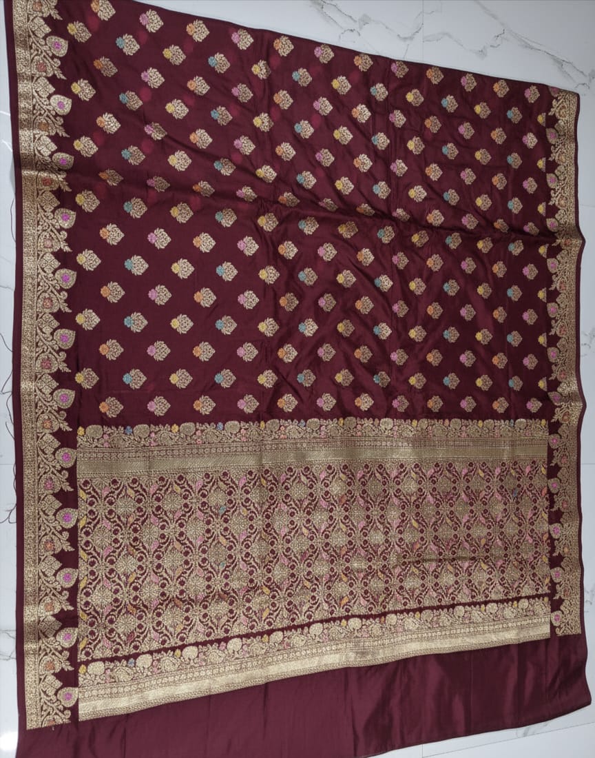 Raw Mango Silk Saree