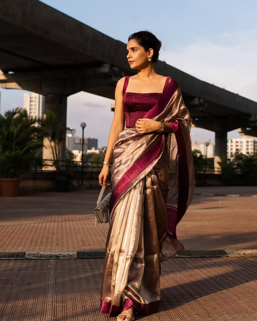 Banarasi Soft Tissue Silk Saree