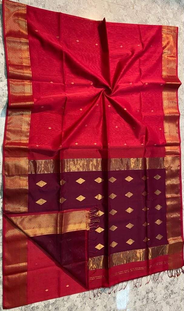 Handloom Maheshwari Saree