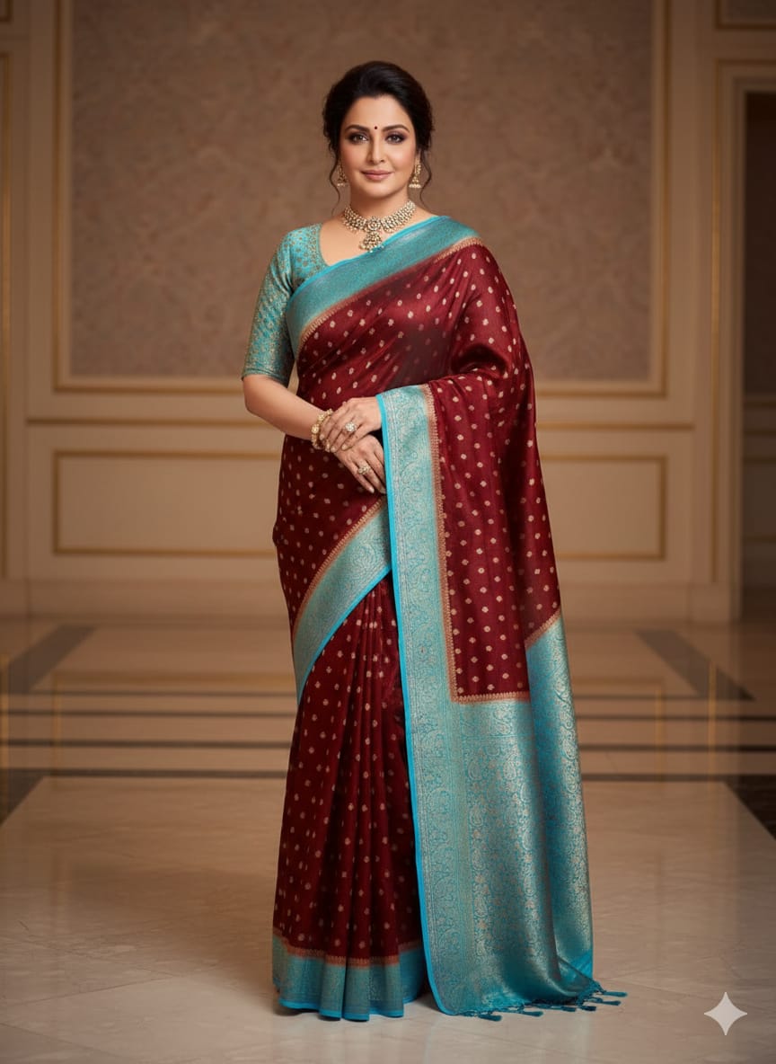 Banarasi Warm Soft Silk Saree