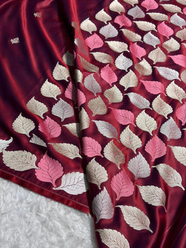 Mashru Katan Silk Saree