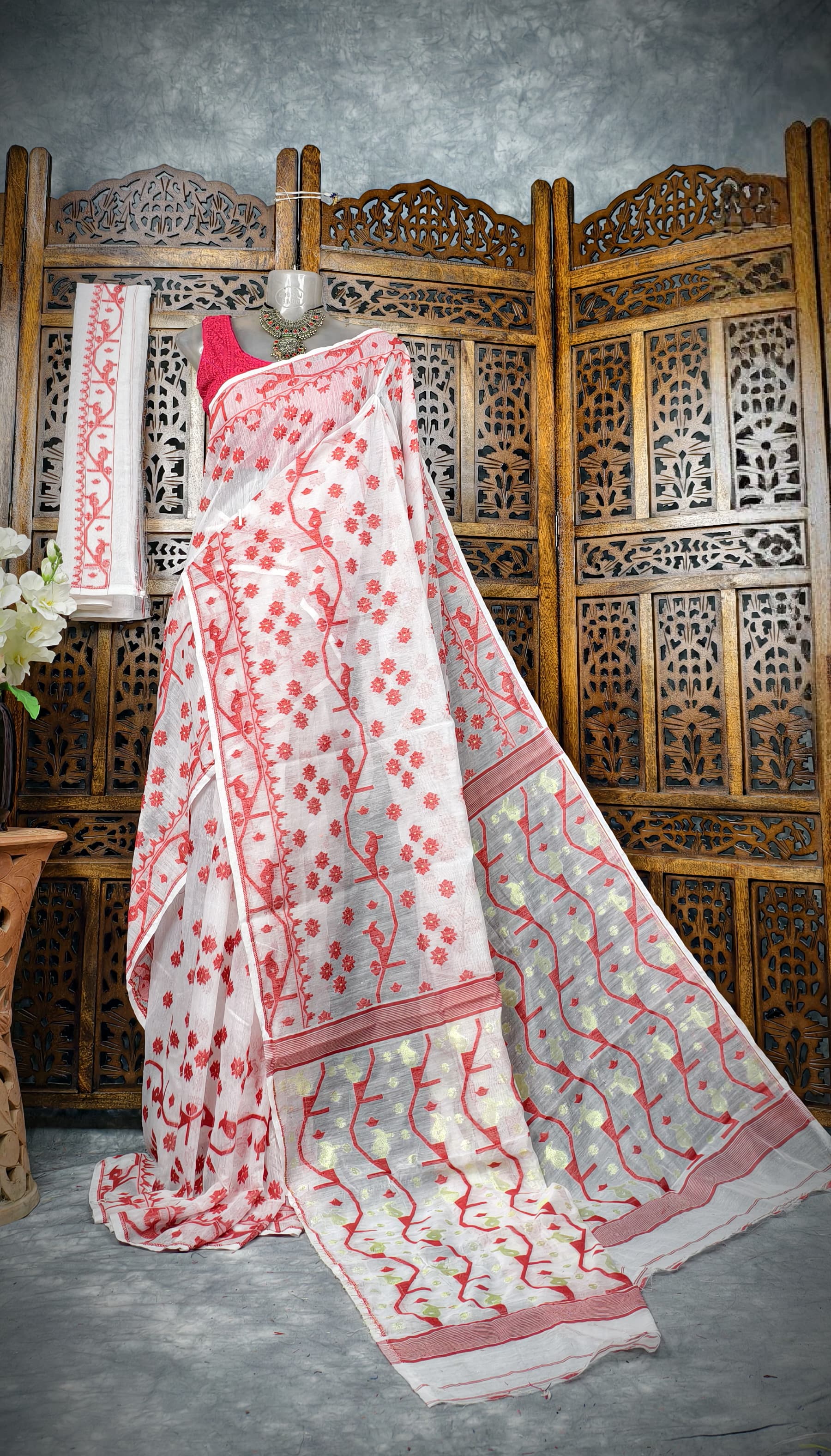 Premium Quality Soft Jamdani Saree