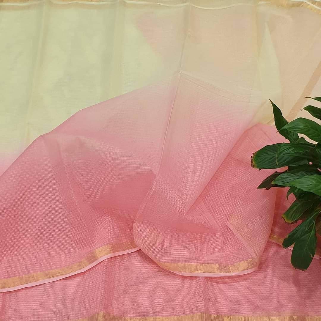 Kota Doria Silk Saree