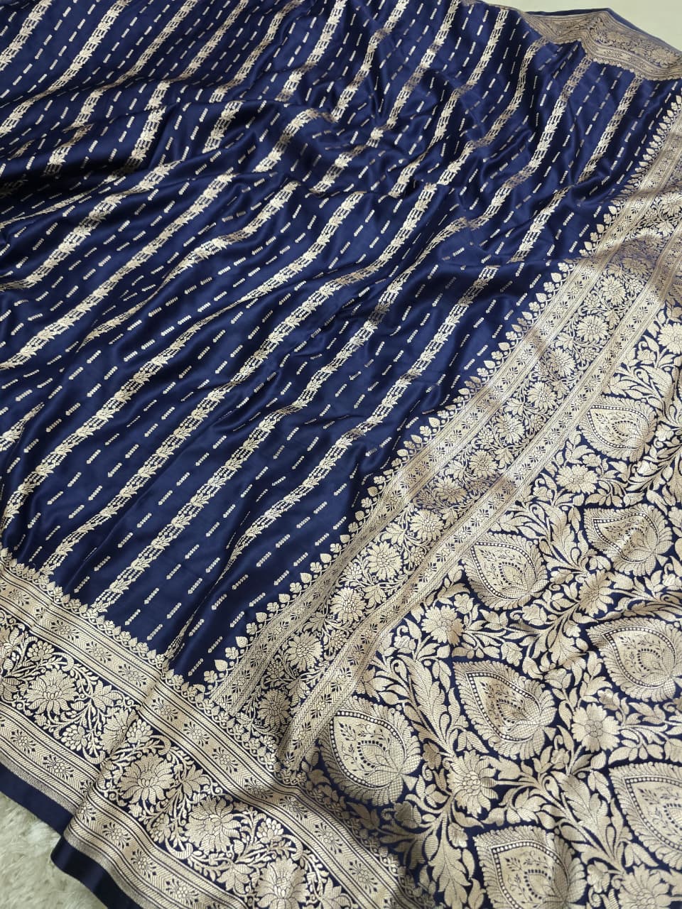 Mashru Katan Silk Saree