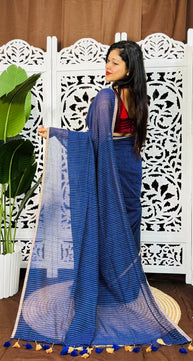 Mulmul Cotton Saree