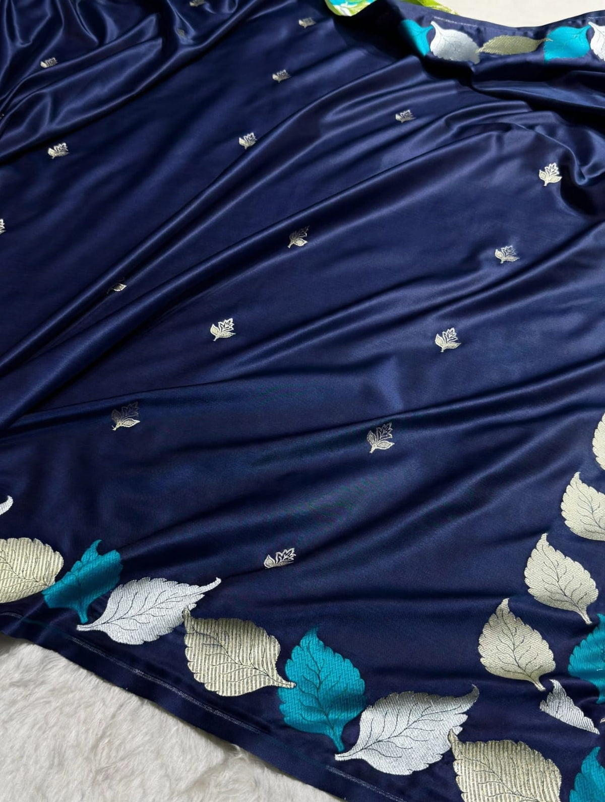 Mashru Katan Silk Saree