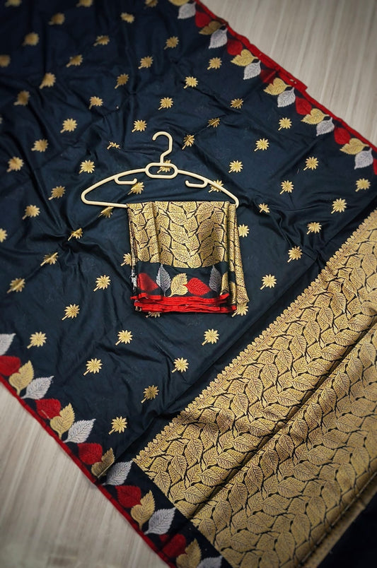 Regal Banarasi Katan Soft Silk Saree