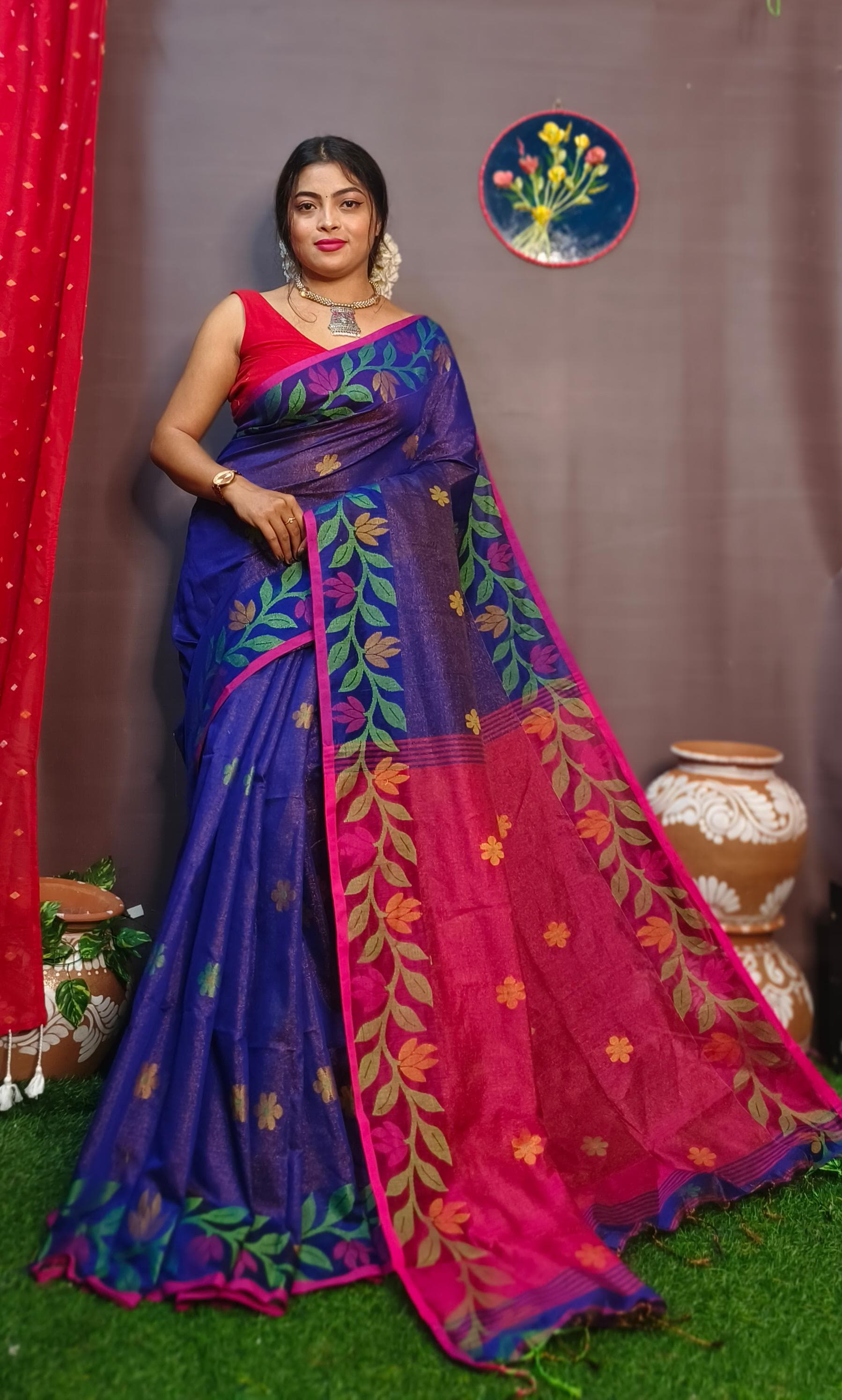 Handloom Tissue Saree