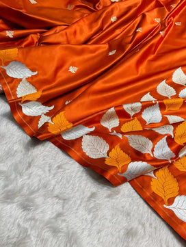 Mashru Katan Silk Saree