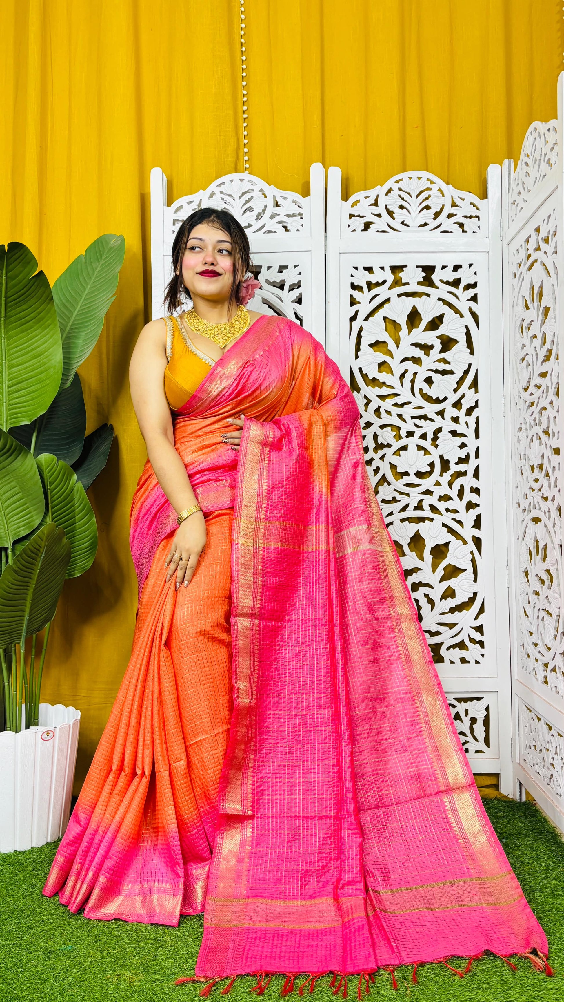 Mangalagiri Kota Silk Saree