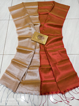 Tissue Cotton Saree