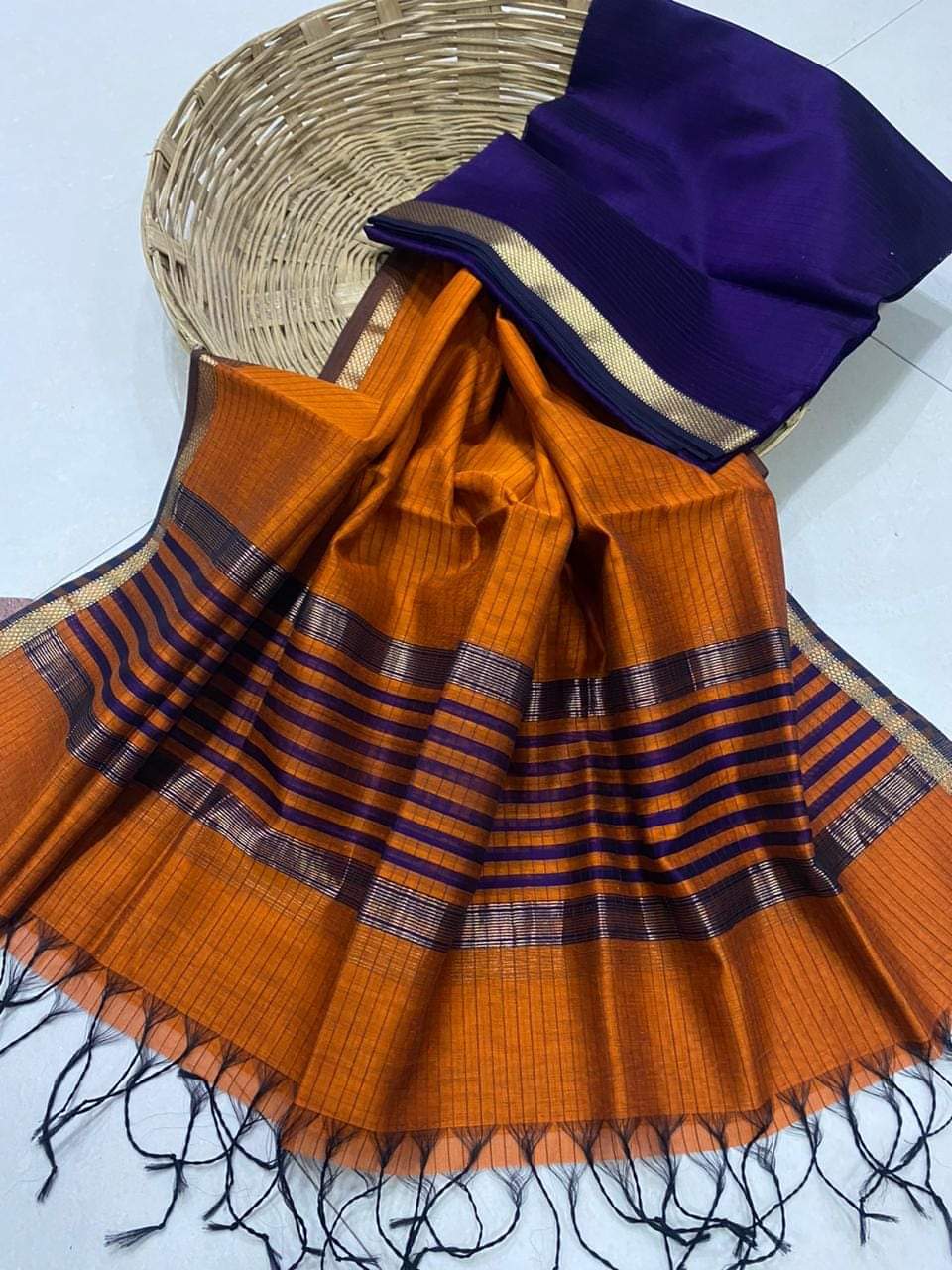 Maheshwari Soft Silk Saree