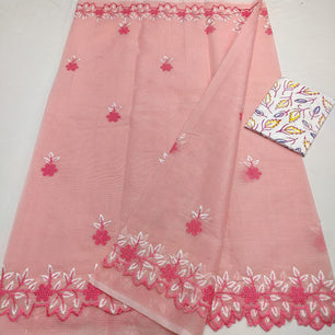 Kota Doria Embroidery Saree
