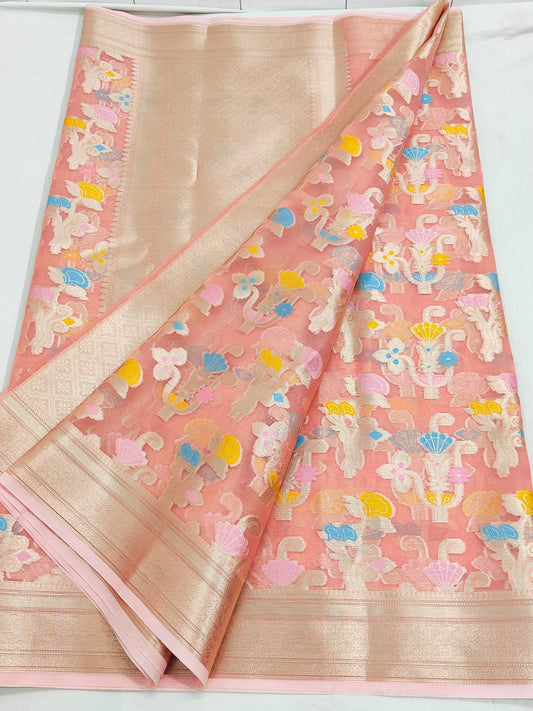 Kora Organza Saree