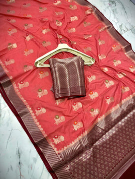 Banarasi Katan Soft Silk Saree