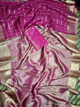 Katan Tissue Silk Saree