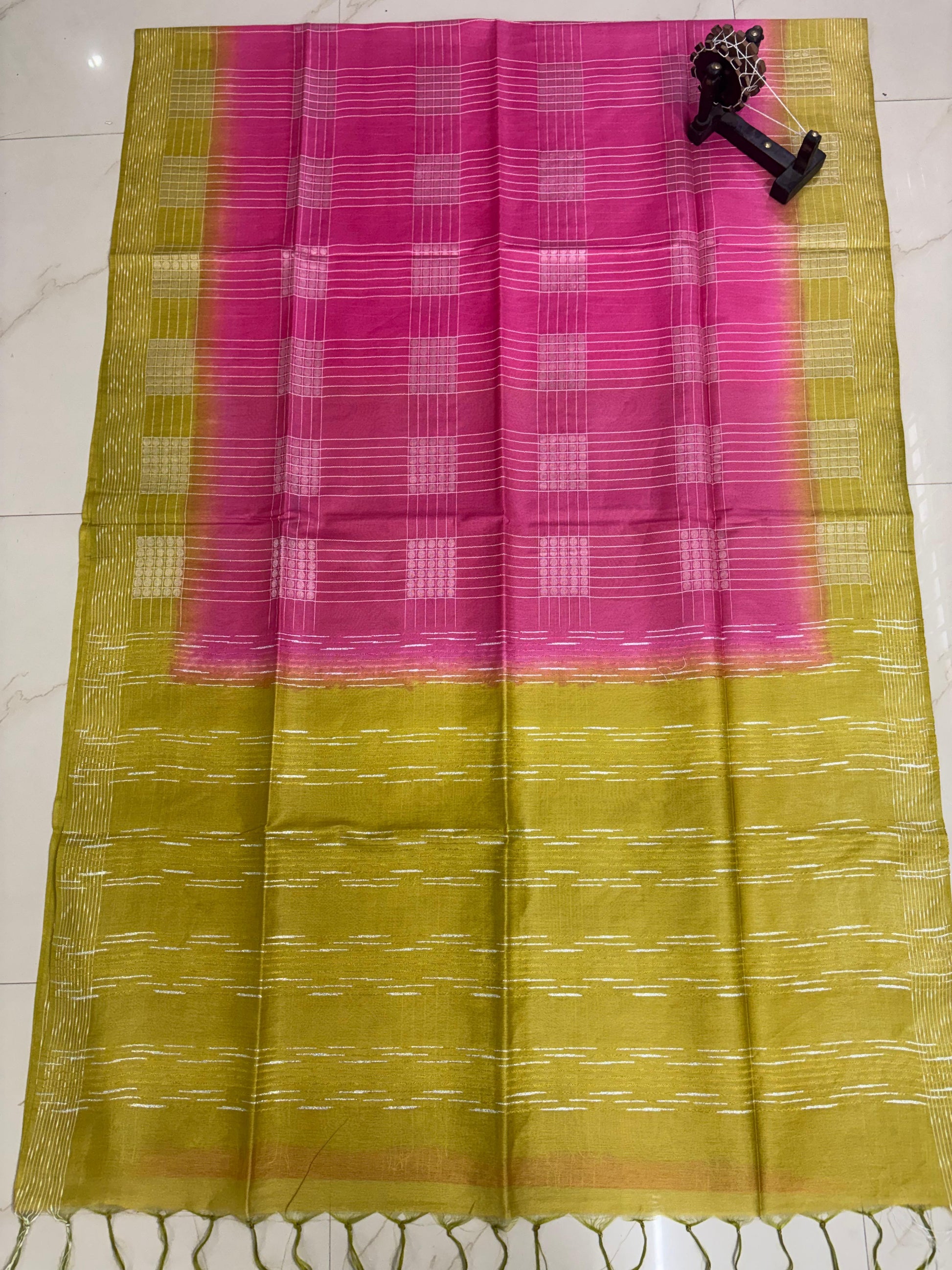 Kota Staple Zari Buta Saree