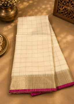 Mangalagiri Cotton Silk Saree