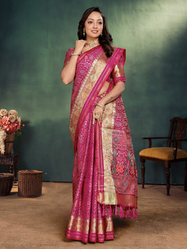 Banarasi Semi Katan Silk Saree