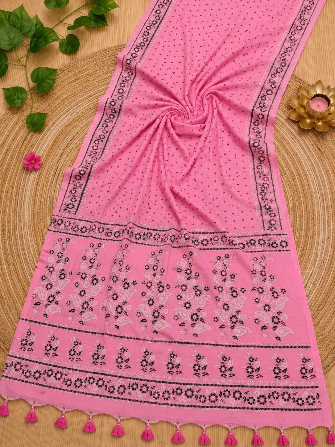 Cotton Multicoloured Printed Saree