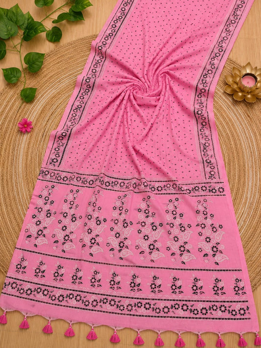Cotton Multicoloured Printed Saree