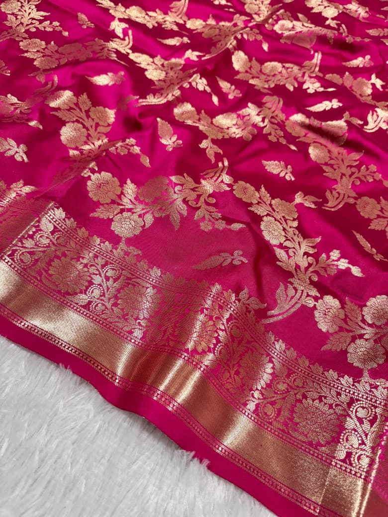 Banarasi Katan Soft Silk Saree